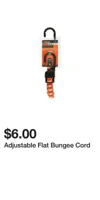 Adjustable Flat Bungee Cord