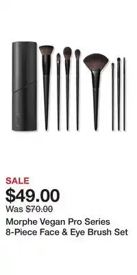 Ulta Beauty Morphe Vegan Pro Series 8-Piece Face & Eye Brush Set offer