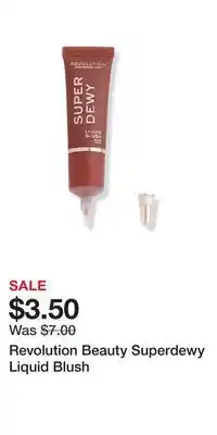 Ulta Beauty Revolution Beauty Superdewy Liquid Blush offer