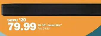 Meijer LG SK1 Sound Bar offer