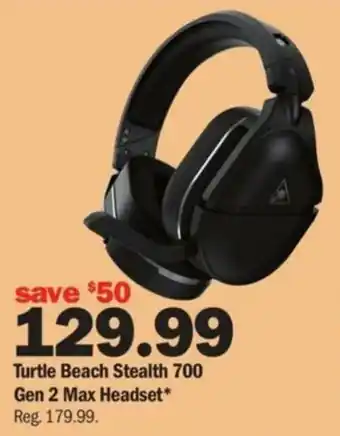 Meijer Turtle Beach Stealth 700 Gen 2 Max Headset offer