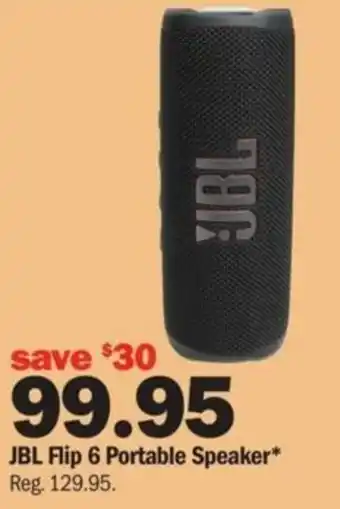 Meijer JBL Flip 6 Portable Speaker offer