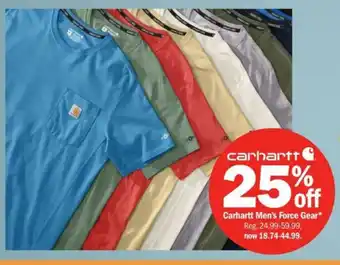 Meijer Carhartt Men's Force Gear offer