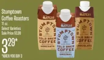Jewel-Osco Stumptown Coffee Roasters offer