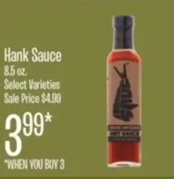 Jewel-Osco Hank Sauce offer