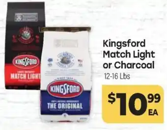 Tony's Finer Food Kingsford Match Light or Charcoal offer