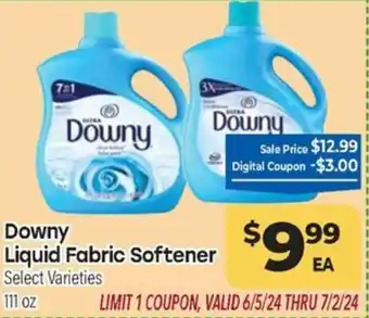 Tony's Finer Food Downy Liquid Fabric Softener offer