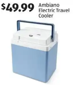 Aldi Ambiano Electric Travel Cooler offer