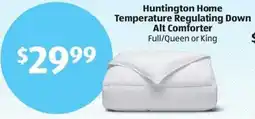 Aldi Huntington Home Temperature Regulating Down Alt Comforter offer