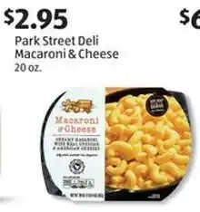 Aldi Park Street Deli Macaroni & Cheese offer