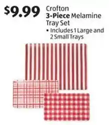 Aldi Crofton Piece Melamine Tray Set offer