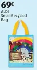 Aldi Small Recycled Bag offer
