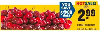 Food Lion FRESH CHERRIES offer