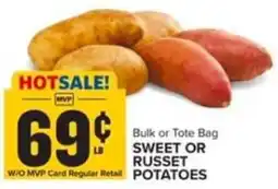 Food Lion SWEET OR RUSSET POTATOES offer