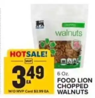 Food Lion FOOD LION CHOPPED WALNUTS offer
