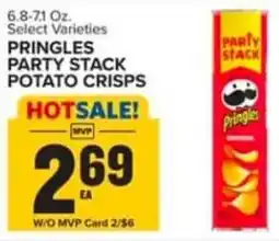 Food Lion PRINGLES PARTY STACK POTATO CRISPS offer