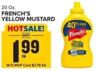 Food Lion FRENCH'S YELLOW MUSTARD offer