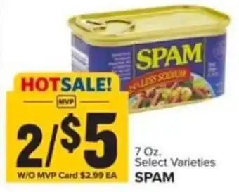 Food Lion SPAM offer