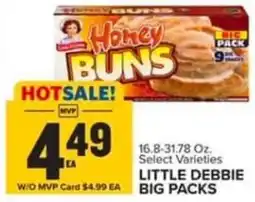 Food Lion LITTLE DEBBIE BIG PACKS offer