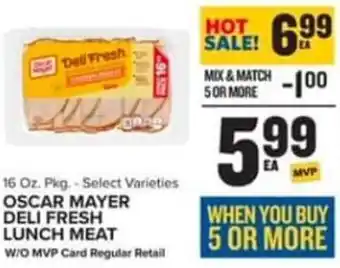 Food Lion OSCAR MAYER DELI FRESH LUNCH MEAT offer