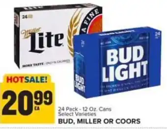 Food Lion BUD, MILLER OR COORS offer