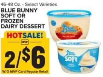 Food Lion BLUE BUNNY SOFT OR FROZEN DAIRY DESSERT offer