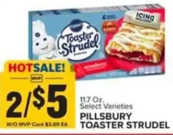 Food Lion PILLSBURY TOASTER STRUDEL offer