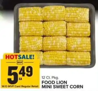 Food Lion FOOD LION MINI SWEET CORN offer