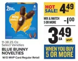Food Lion BLUE BUNNY NOVELTIES offer