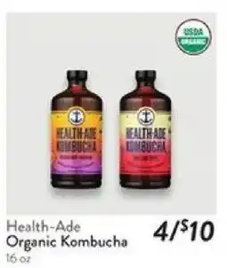 Fresh Thyme Health-Ade Organic Kombucha offer