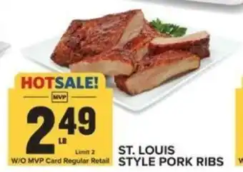 Food Lion ST. LOUIS STYLE PORK RIBS offer