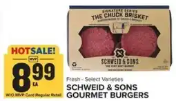 Food Lion SCHWEID & SONS GOURMET BURGERS offer