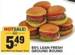 Food Lion 85% LEAN FRESH GROUND ROUND offer