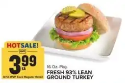 Food Lion FRESH 93% LEAN GROUND TURKEY offer
