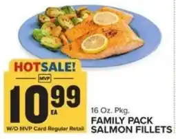 Food Lion FAMILY PACK SALMON FILLETS offer