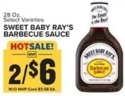 Food Lion SWEET BABY RAY'S BARBECUE SAUCE offer