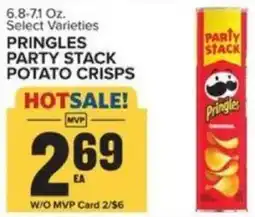 Food Lion PRINGLES PARTY STACK POTATO CRISPS offer