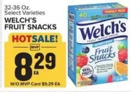 Food Lion WELCH'S FRUIT SNACKS offer