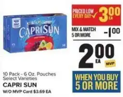 Food Lion CAPRI SUN offer