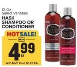 Food Lion HASK SHAMPOO OR CONDITIONER offer