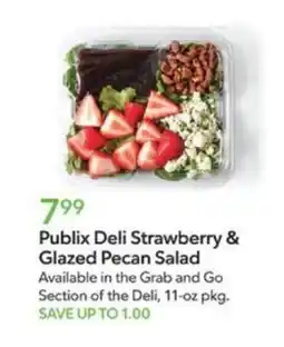 Publix Publix Deli Strawberry & Glazed Pecan Salad offer