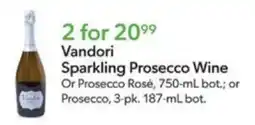 Publix Vandori Sparkling Prosecco Wine offer