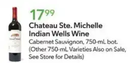 Publix Chateau Ste. Michelle Indian Wells Wine offer