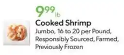Publix Cooked Shrimp offer