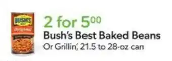 Publix Bush's Best Baked Beans offer