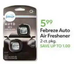 Publix Febreze Auto Air Freshener offer