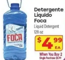 Supermercado El Rancho Liquid Detergent offer