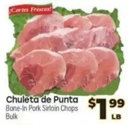 Bone-In Pork Sirloin Chops