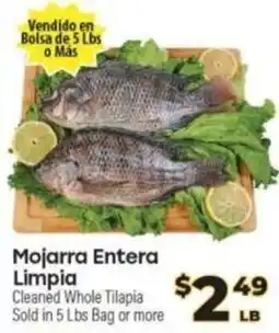 Supermercado El Rancho Cleaned Whole Tilapia offer