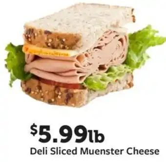 Fareway Deli Sliced Muenster Cheese offer